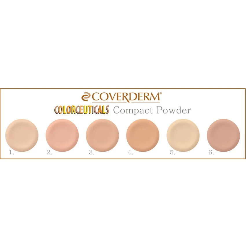 Pudra compacta cu SPF50 Luminous Compact Powder Nr.2, 10g, Coverderm