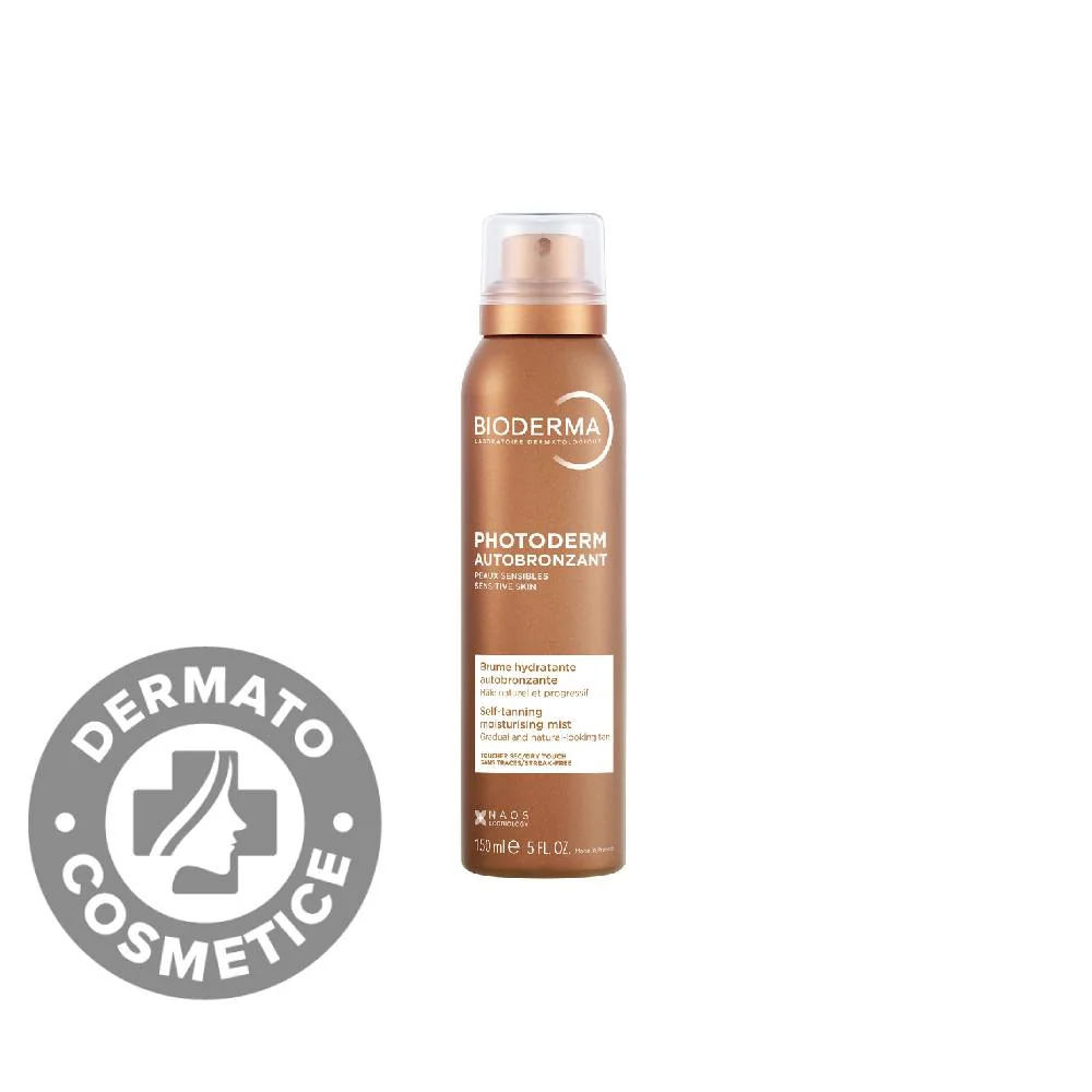 Spray autobronzant Photoderm Brume hidratant, 150ml, Bioderma