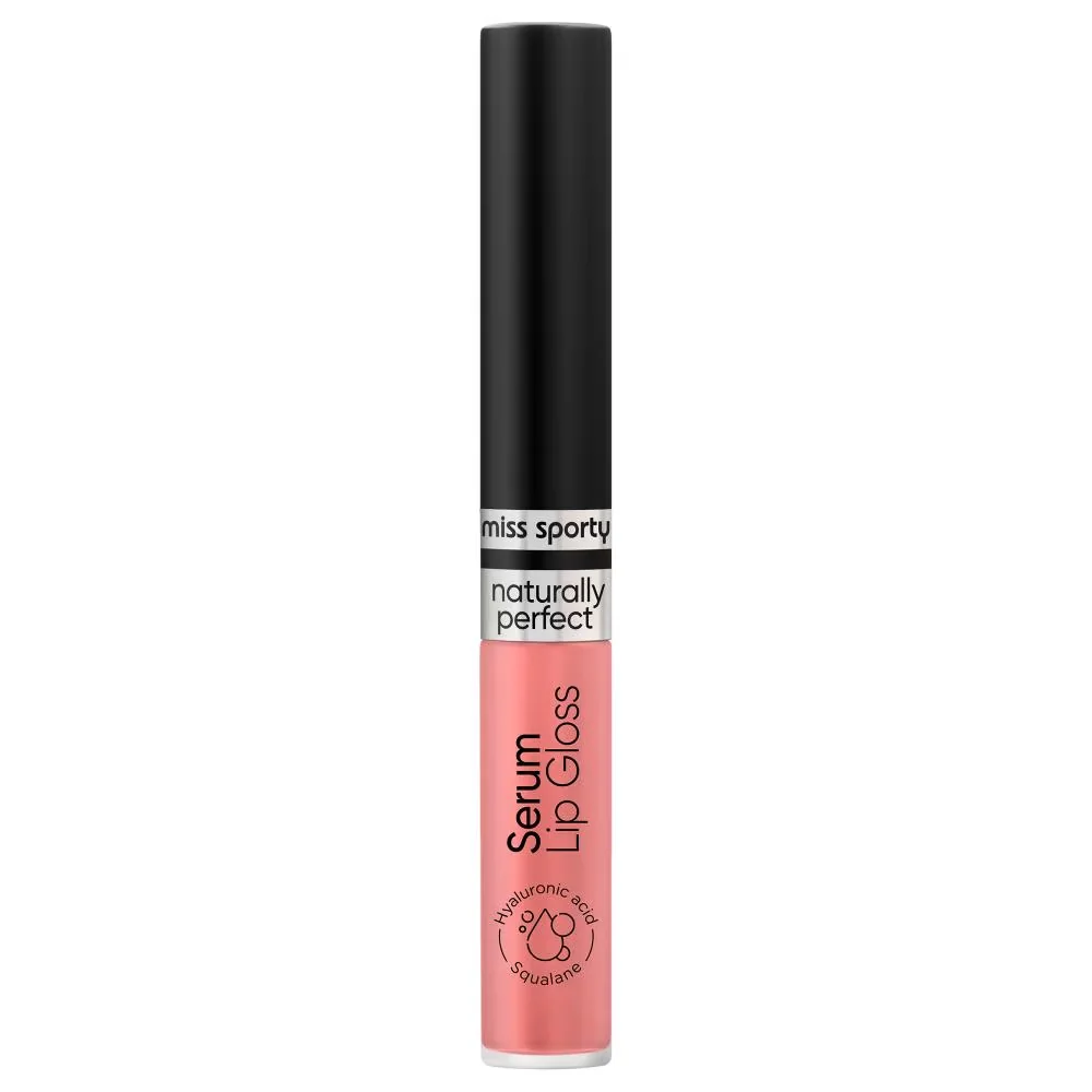 Gloss pentru buze Serum Naturally Perfect Intense Peony 10, 2.3ml, Miss Sporty