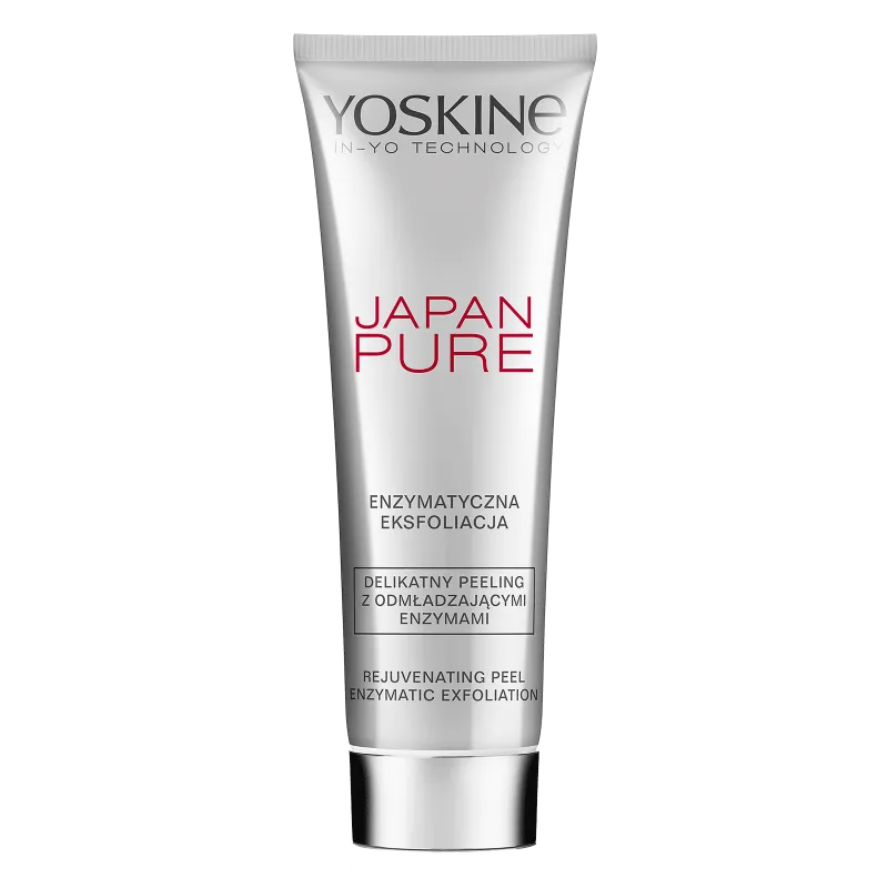 Exfoliant enzimatic si rejuvenant pentru ten uscat si sensibil Japan Pure, 75ml, Yoskine