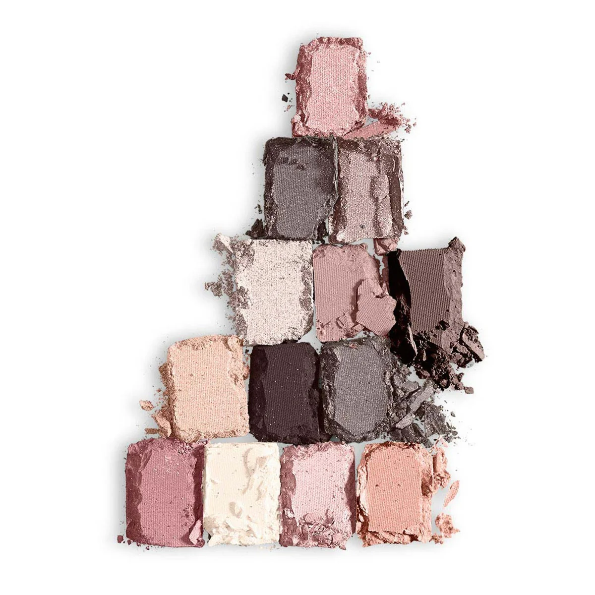 Paleta de farduri The Blushed Nudes, 9.6g, Maybelline 