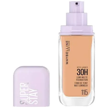 Fond de ten SuperStay 30H Lumi Matte 115, 35ml, Maybelline