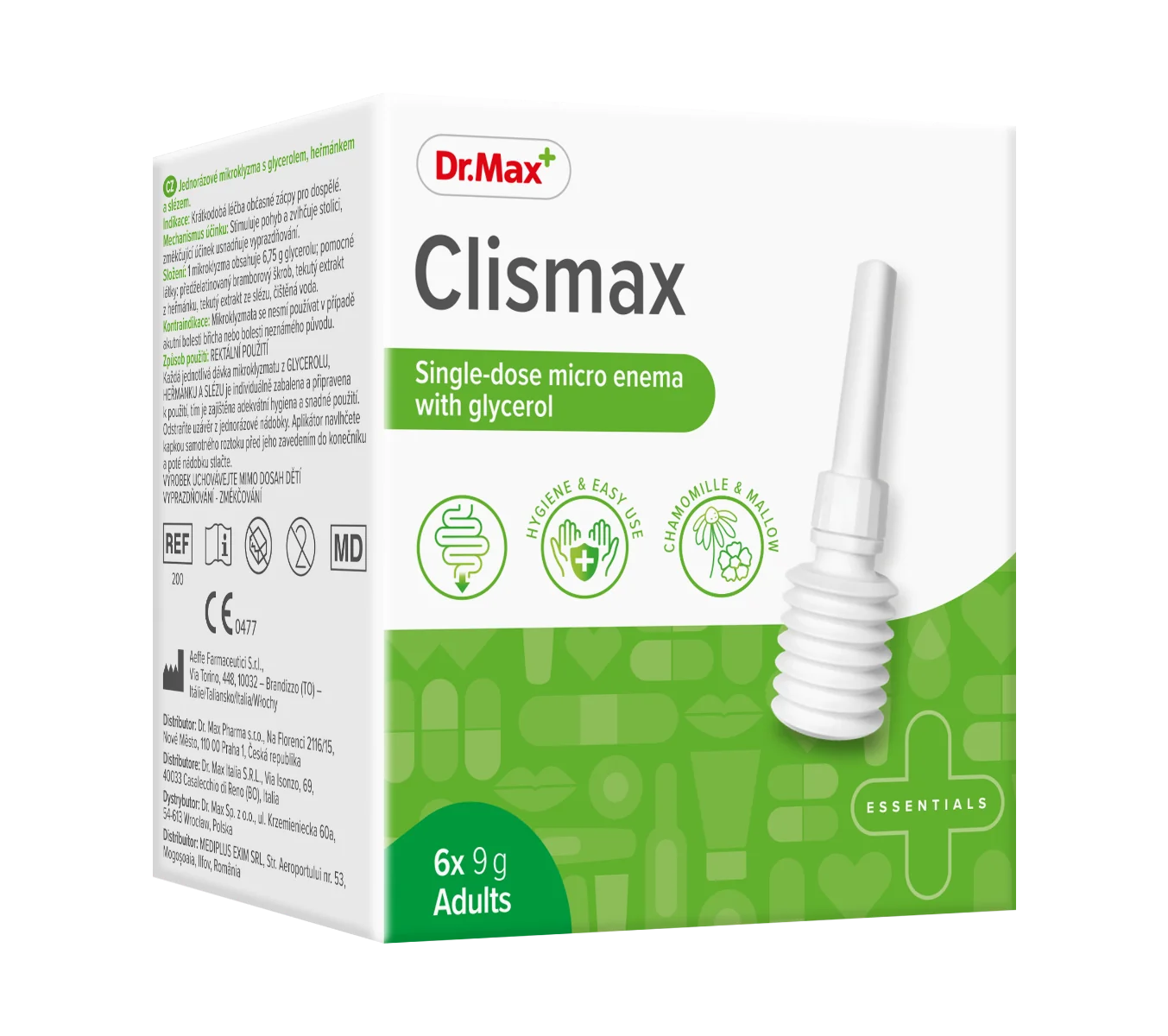 Dr. Max Clismax Microclisme, 6 bucati