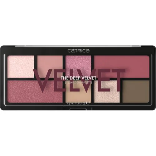 Paleta farduri de pleoape The Deep Velvet, 9g, Catrice 