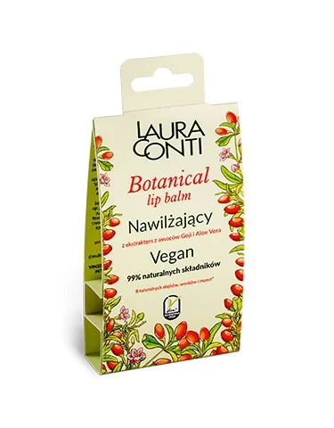 Balsam de buze hidratant cu aloe vera, 4.8g, Laura Conti