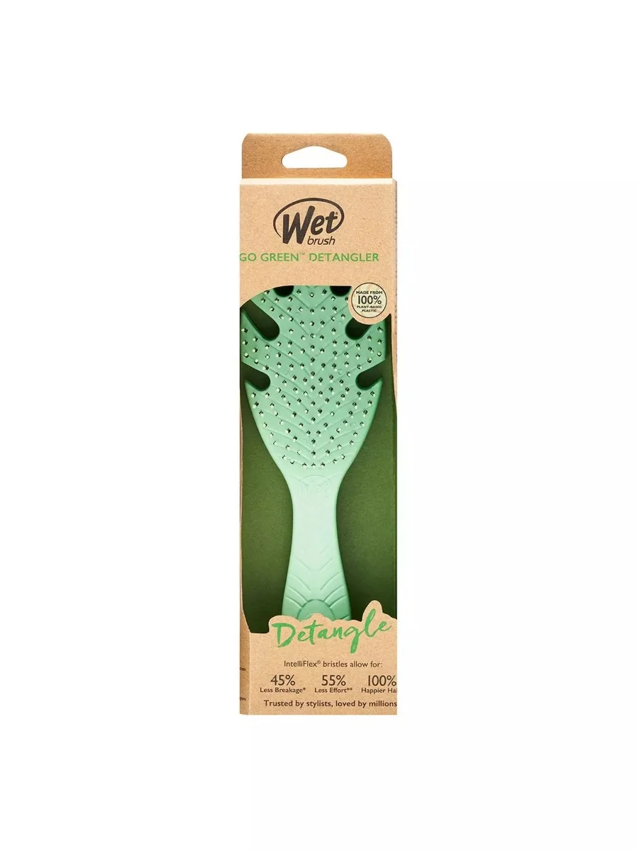 Perie pentru descurcarea parului Bio Go Green, 1 bucata, Wet Brush
