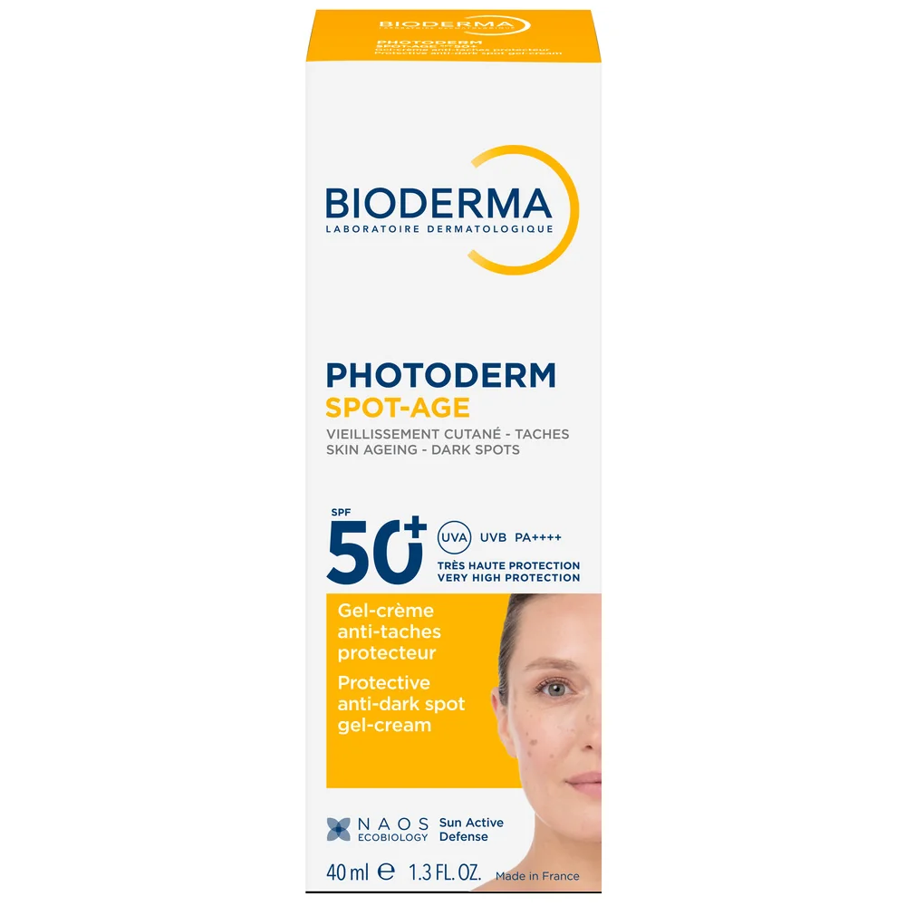 Gel-crema cu efect antioxidant impotriva petelor brune Photoderm Spot-Age SPF 50+, 40ml, Bioderma