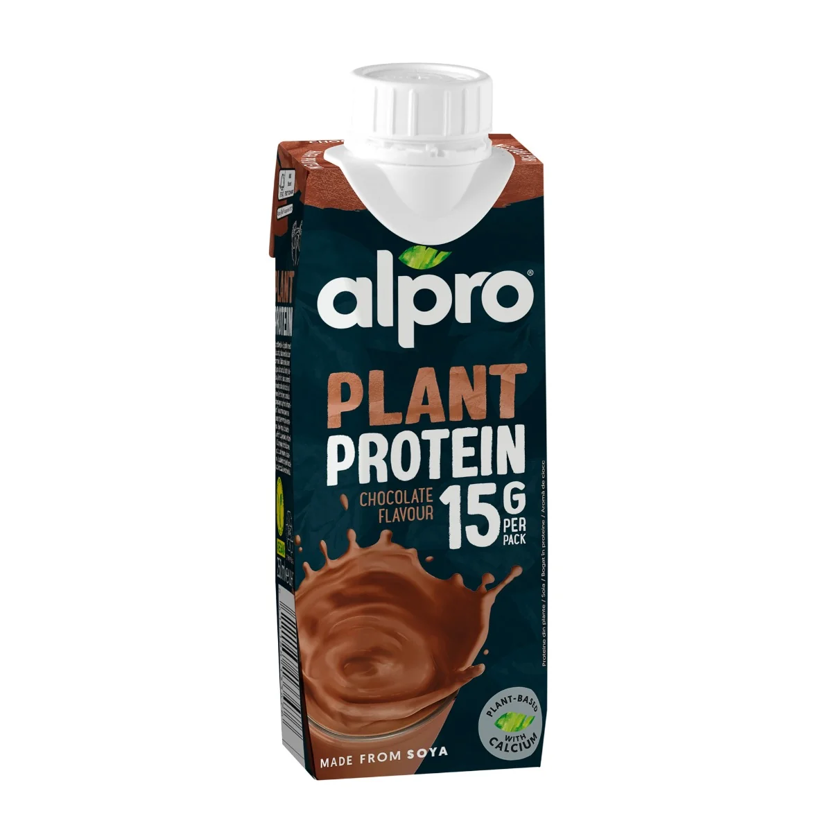 Bautura din soia cu proteina si ciocolata, 250ml, Alpro