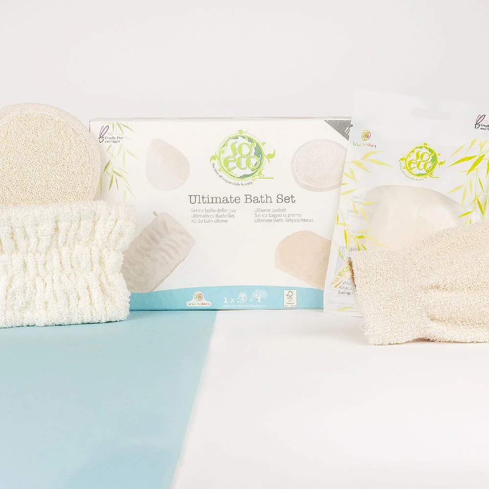 Set ecologic pentru fata si corp Ultimate Bath, 1 bucata, So Eco