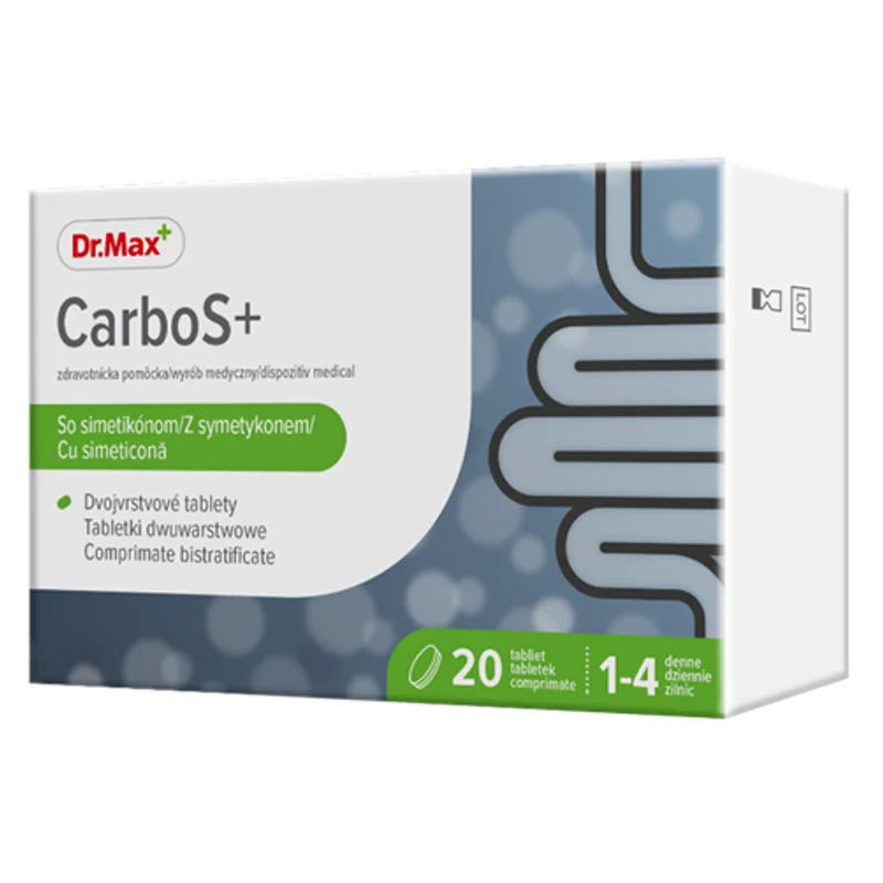Dr. Max Carbo S+, 20 comprimate