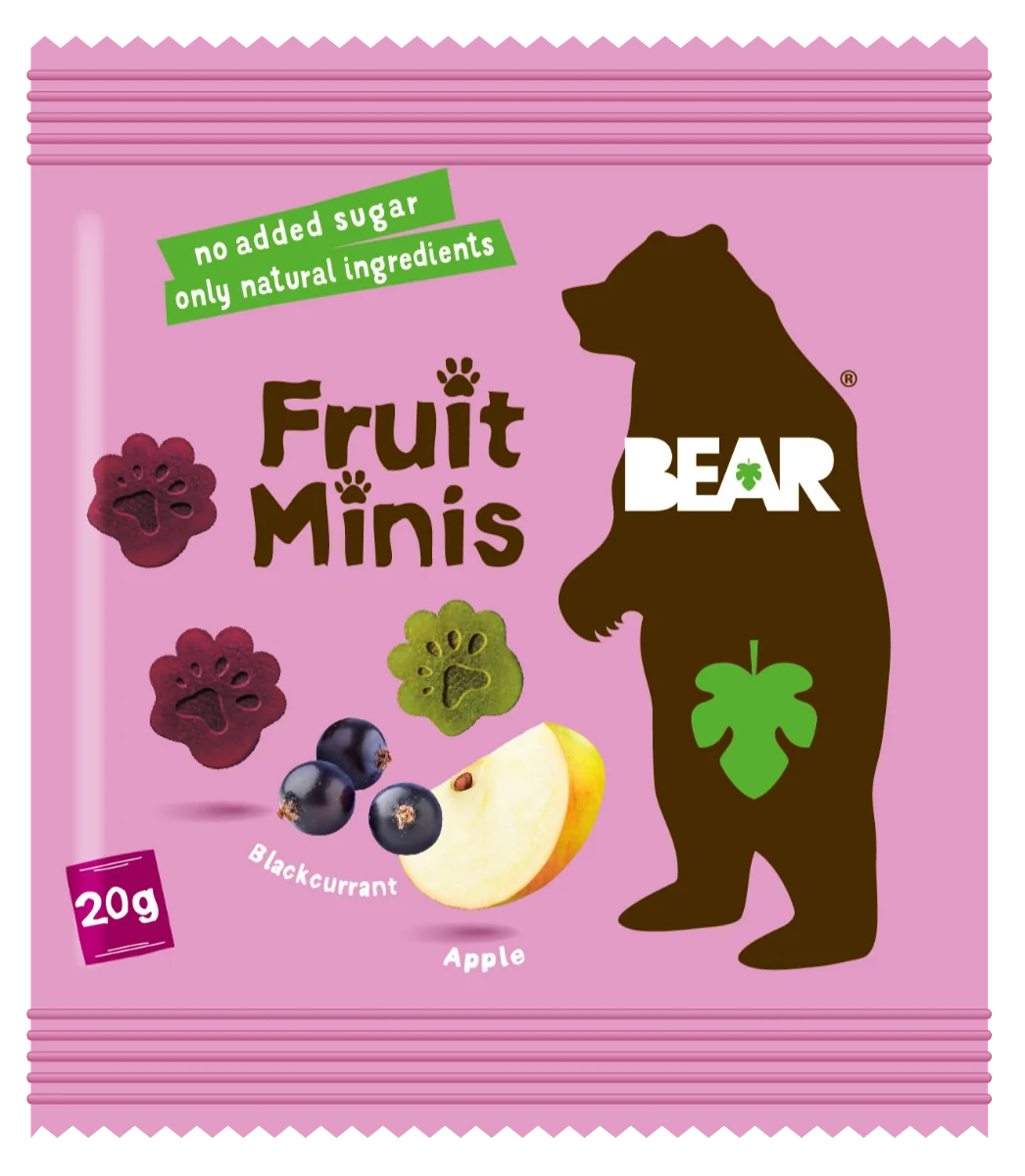 Talpite jungle cu mar si coacaze negre, 20g, Bear