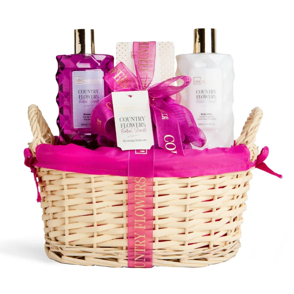 Set Country Flower Basket, IDC Institute 