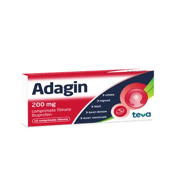 Adagin 200 mg, 10 comprimate, Actavis