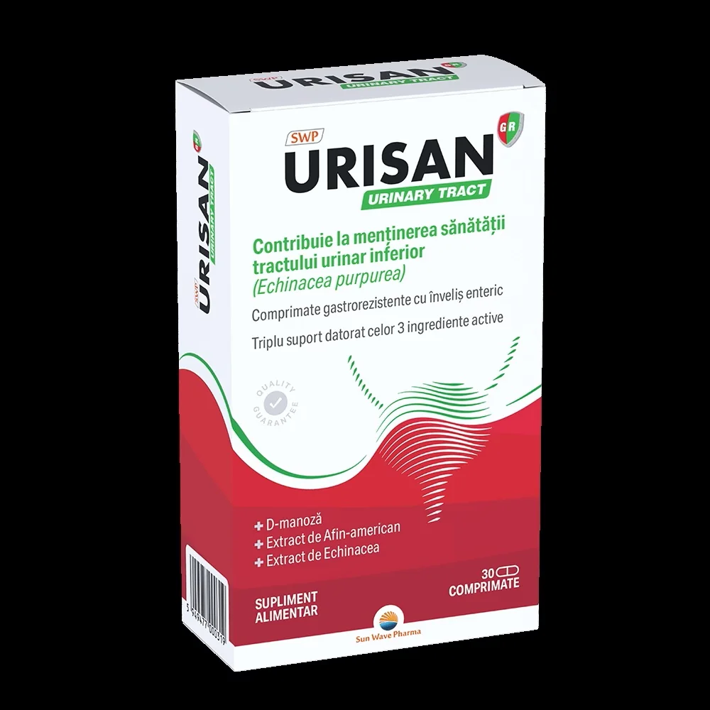 Urisan Urinary Tract GR, 30 comprimate, Sun Wave Pharma 