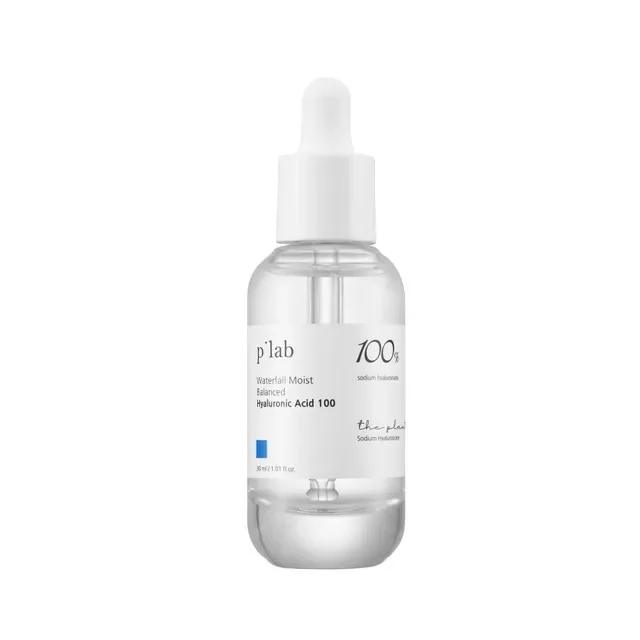 Serum hidratant cu 100% acid hialuronic Waterfall Moist Balanced, 30ml, The Plant Base