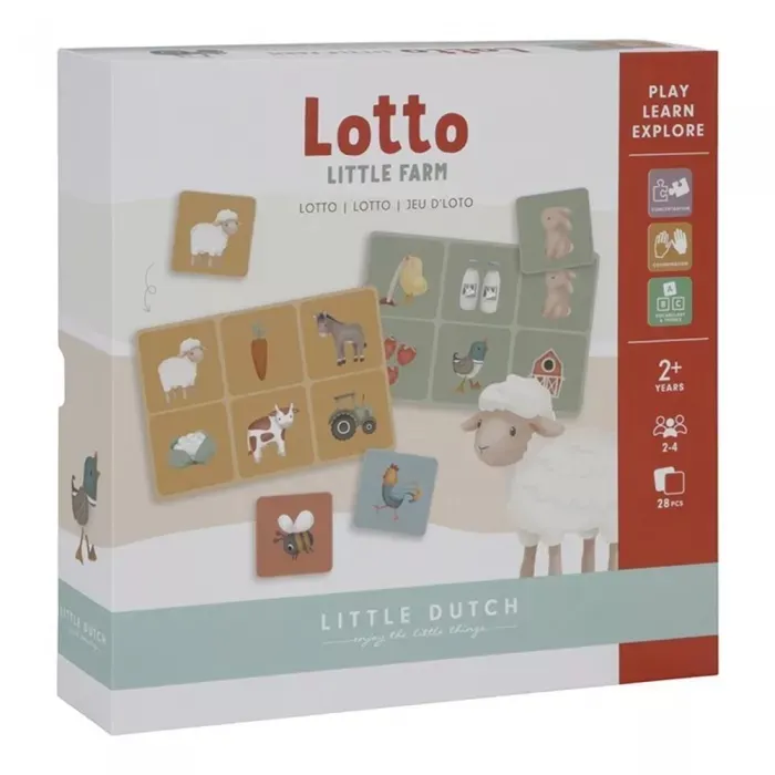 Joc Lotto Little Farm, 1 bucata, Little Dutch