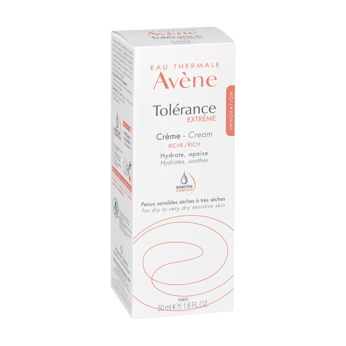 Crema pentru piele sensibila, alergica si reactiva Tolerance Extreme, 50ml, Avene 