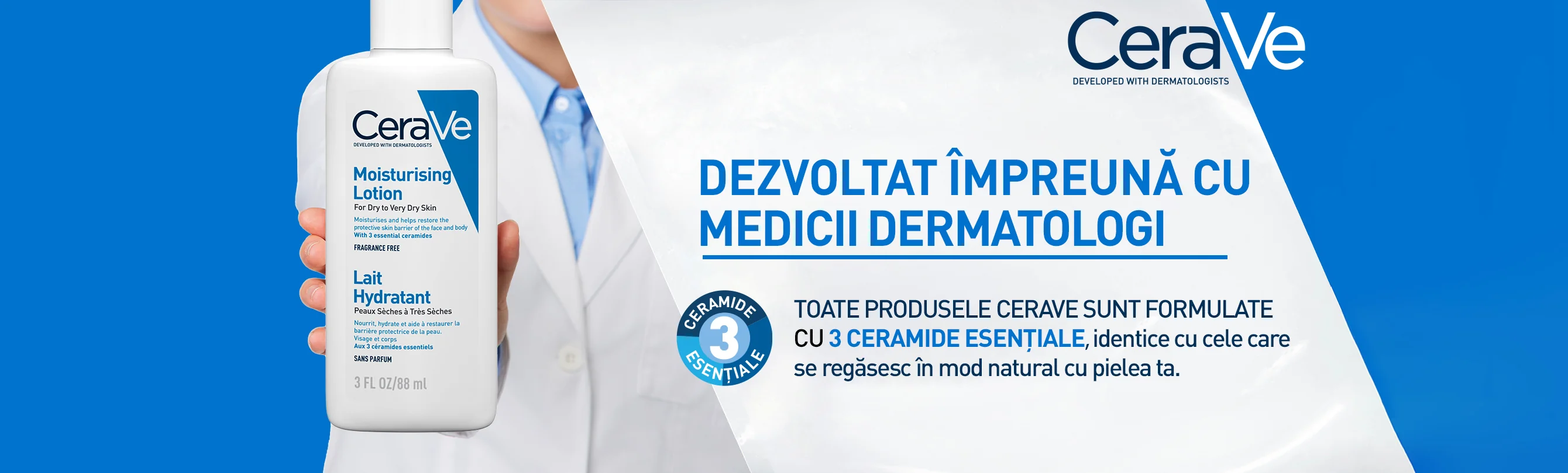 Dezvoltat impreuna cu medicii dermatologi Dezvoltat impreuna cu medicii dermatologi