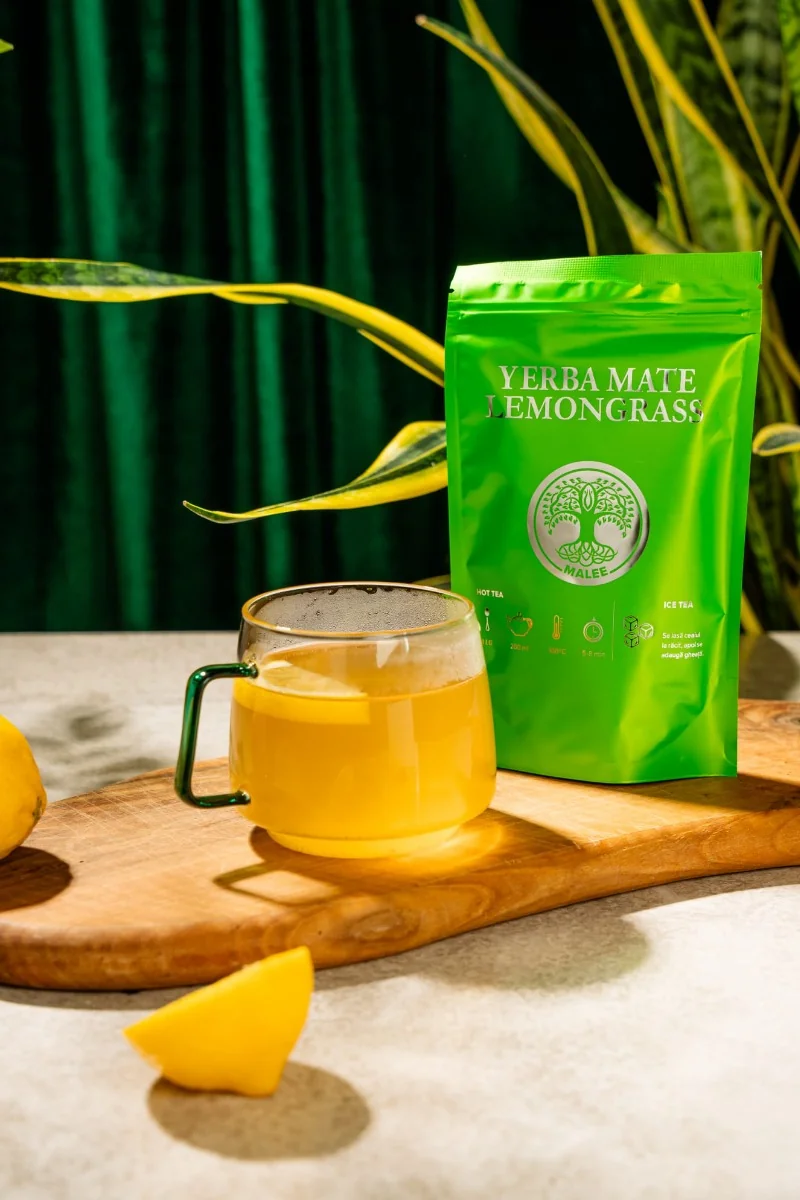 Ceai Yerba Mate Lemongrass, 50g, Malee Tea