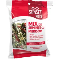 Mix seminte cu merisor, 50g, Sunset Nuts