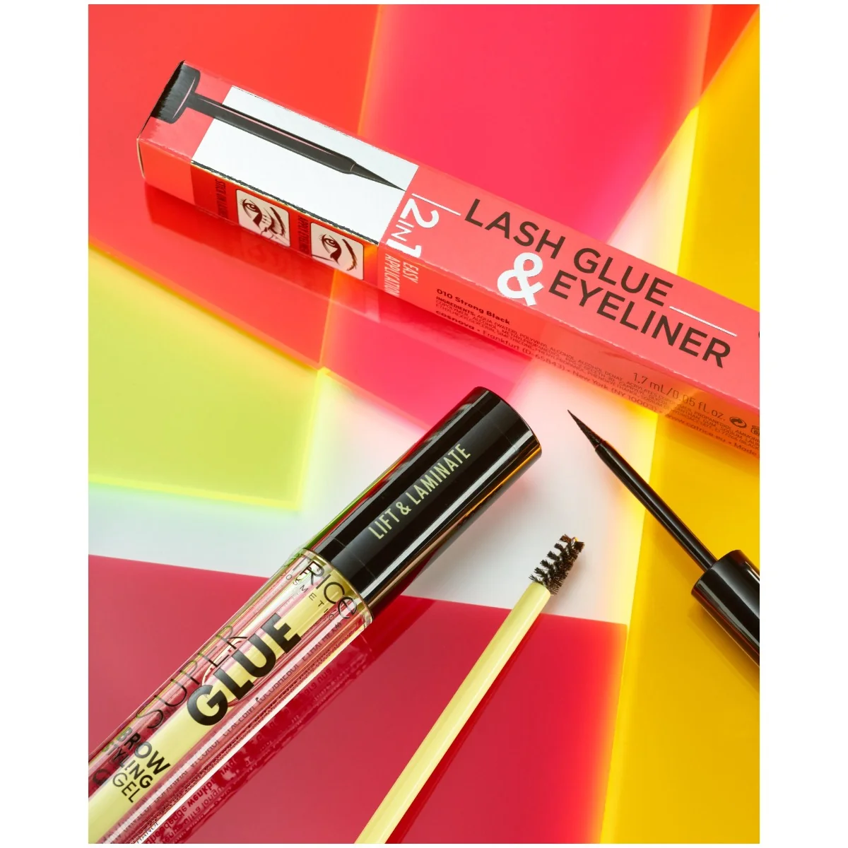 Gel pentru sprancene Super Glue Brow 010 - Ultra Hold, 4ml, Catrice