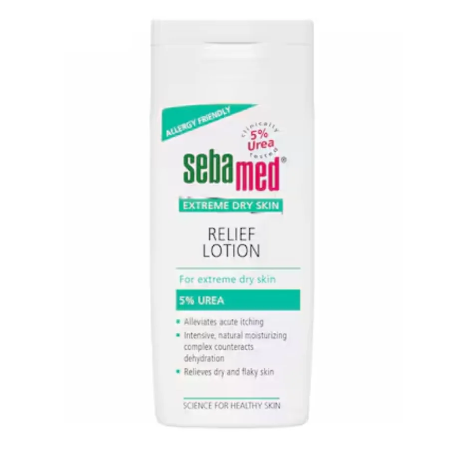 Lotiune calmanta pentru piele foarte uscata cu 5% Uree, 200ml, Sebamed