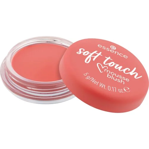 Fard de obraz spuma Coral Crush 30 Soft Touch Mousse Blush, 5g, Essence 