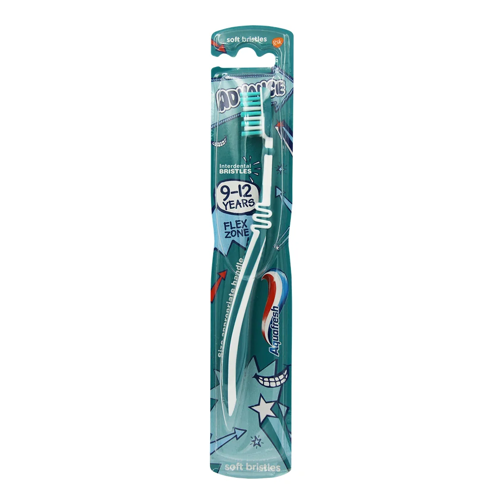 Periuta dinti Advance Soft 9-12 ani, 1 bucata, Aquafresh