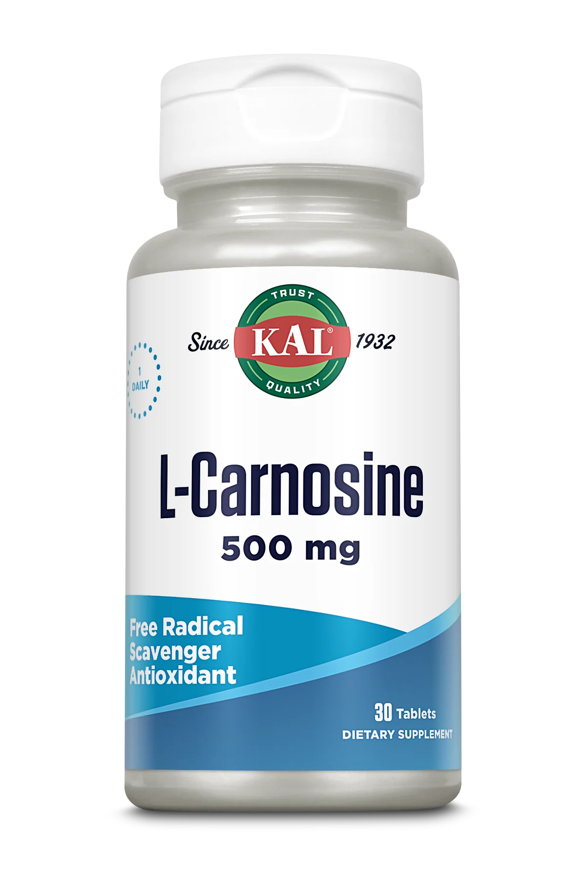 L-Carnosine 500 mg KAL, 30 tablete, Secom