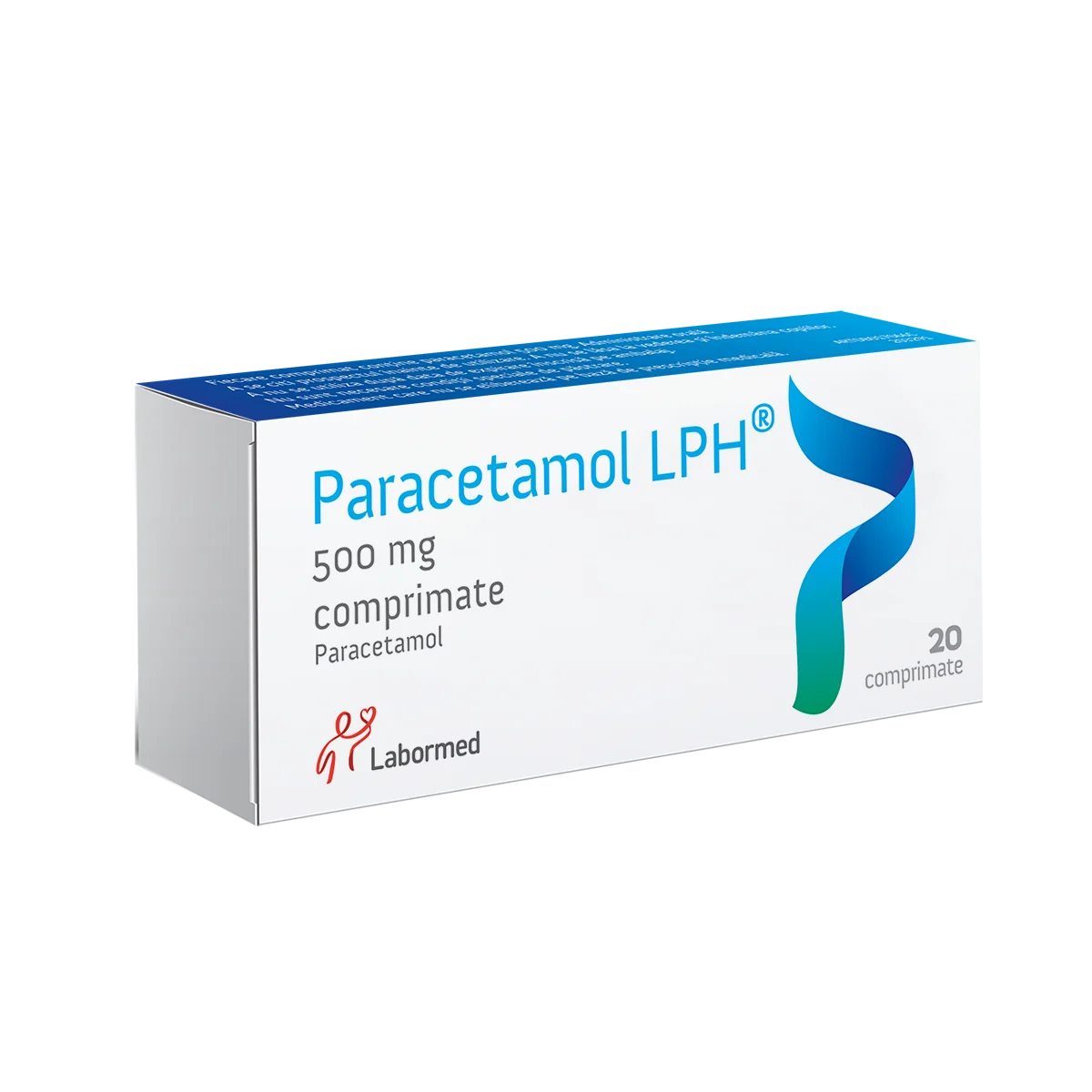 Paracetamol 500 mg, 20 comprimate, Labormed