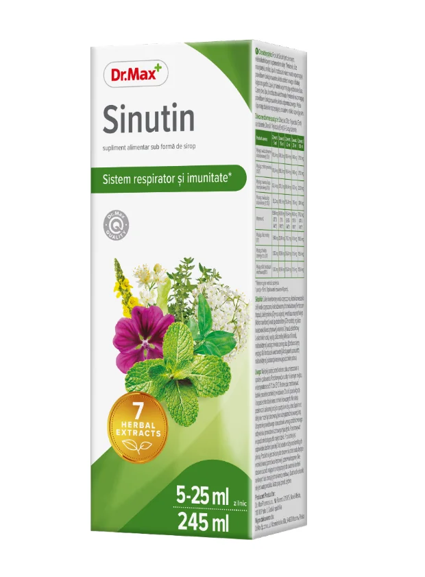 Dr. Max Sirop Sinutin, 245ml 