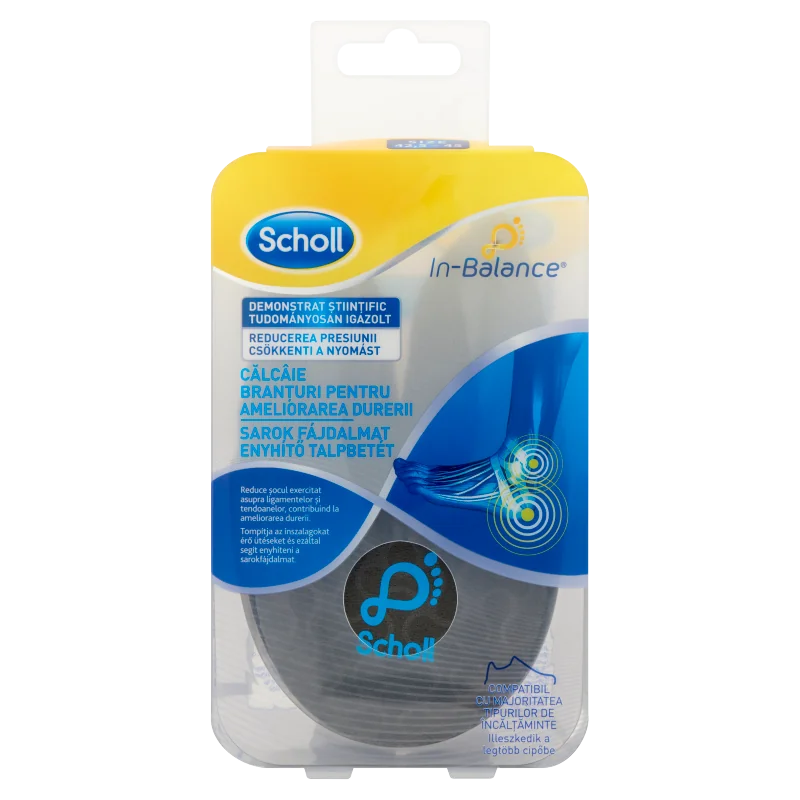 Branturi pentru calcaie marimea L, 1 set, Scholl 