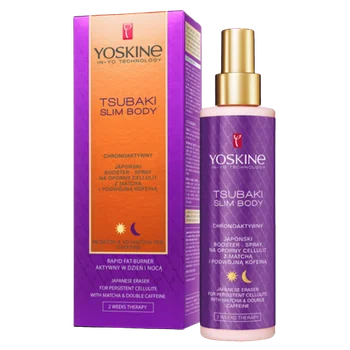 Spray anticelulitic cu matcha Tsubaki Slim Body, 200ml, Yoskine