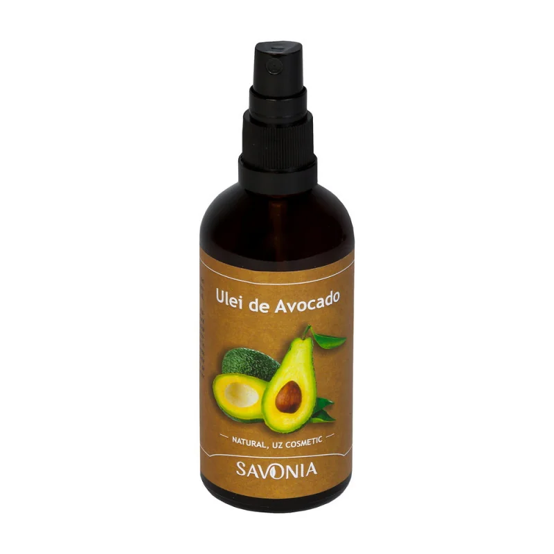 Ulei de avocado pentru uz cosmetic, 100ml, Savonia