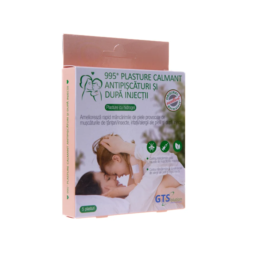 Plasturi antipiscaturi si dupa injectii, 5 bucati, Wooshin Labottach