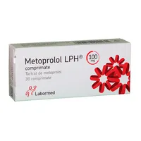 Metoprolol 100mg, 30 comprimate, Labormed