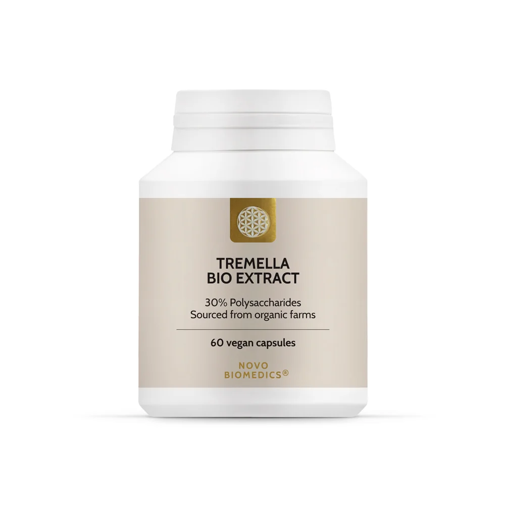 Extract de ciuperci Tremella Bio Extract, 60 capsule, Novo Biomedics
