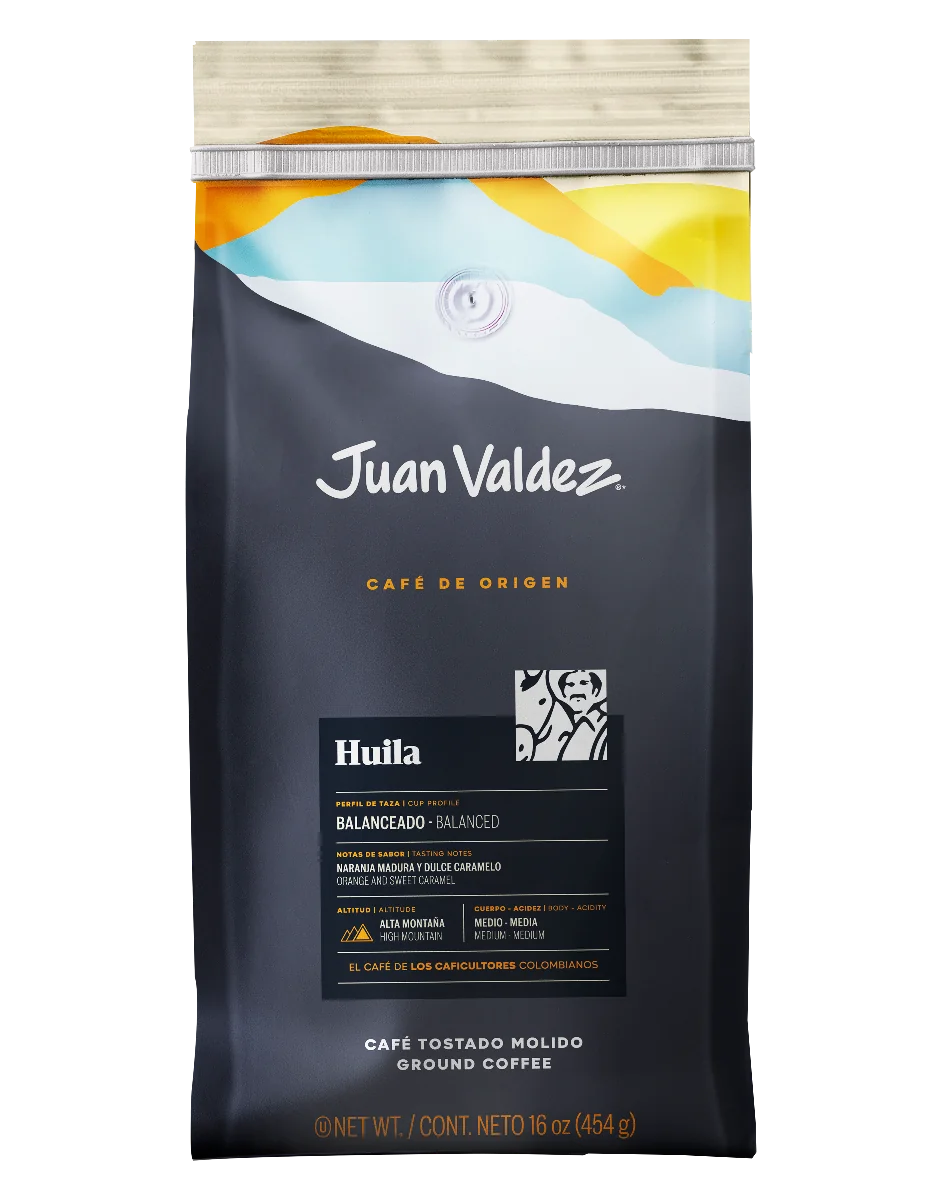Cafea macinata Origine Huila, 454g, Juan Valdez