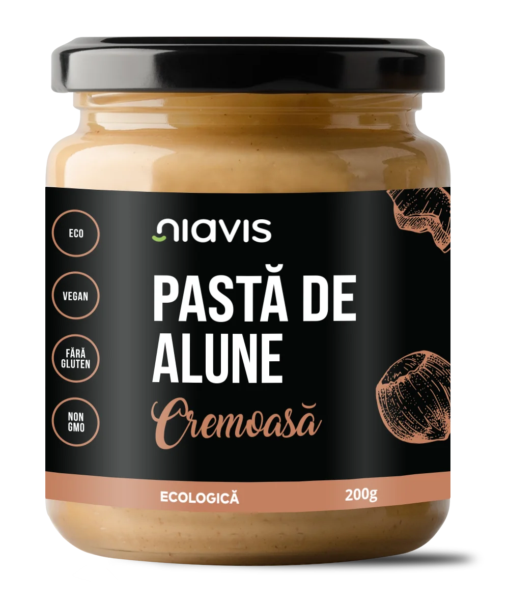 Pasta de alune cremoasa, 200g, Niavis