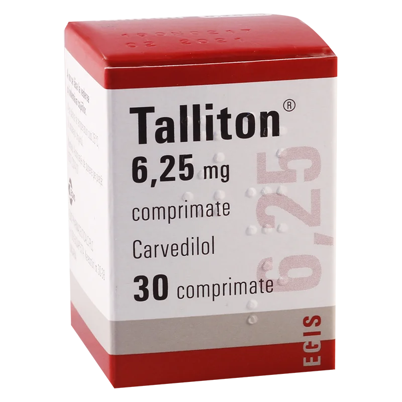 Talliton 6.25mg, 30 comprimate, Egis