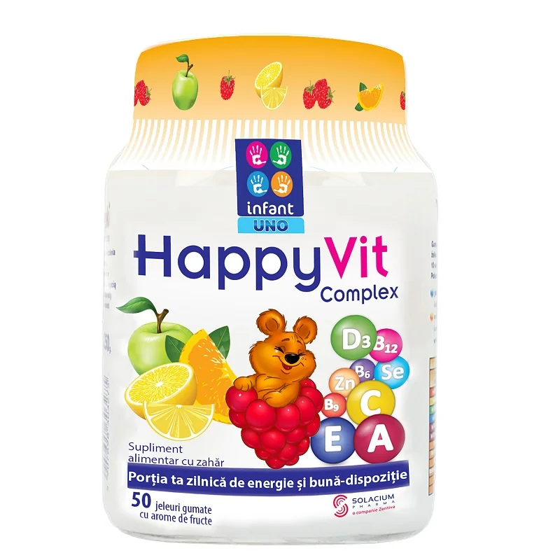HappyVit Complex, 50 jeleuri, Solacium