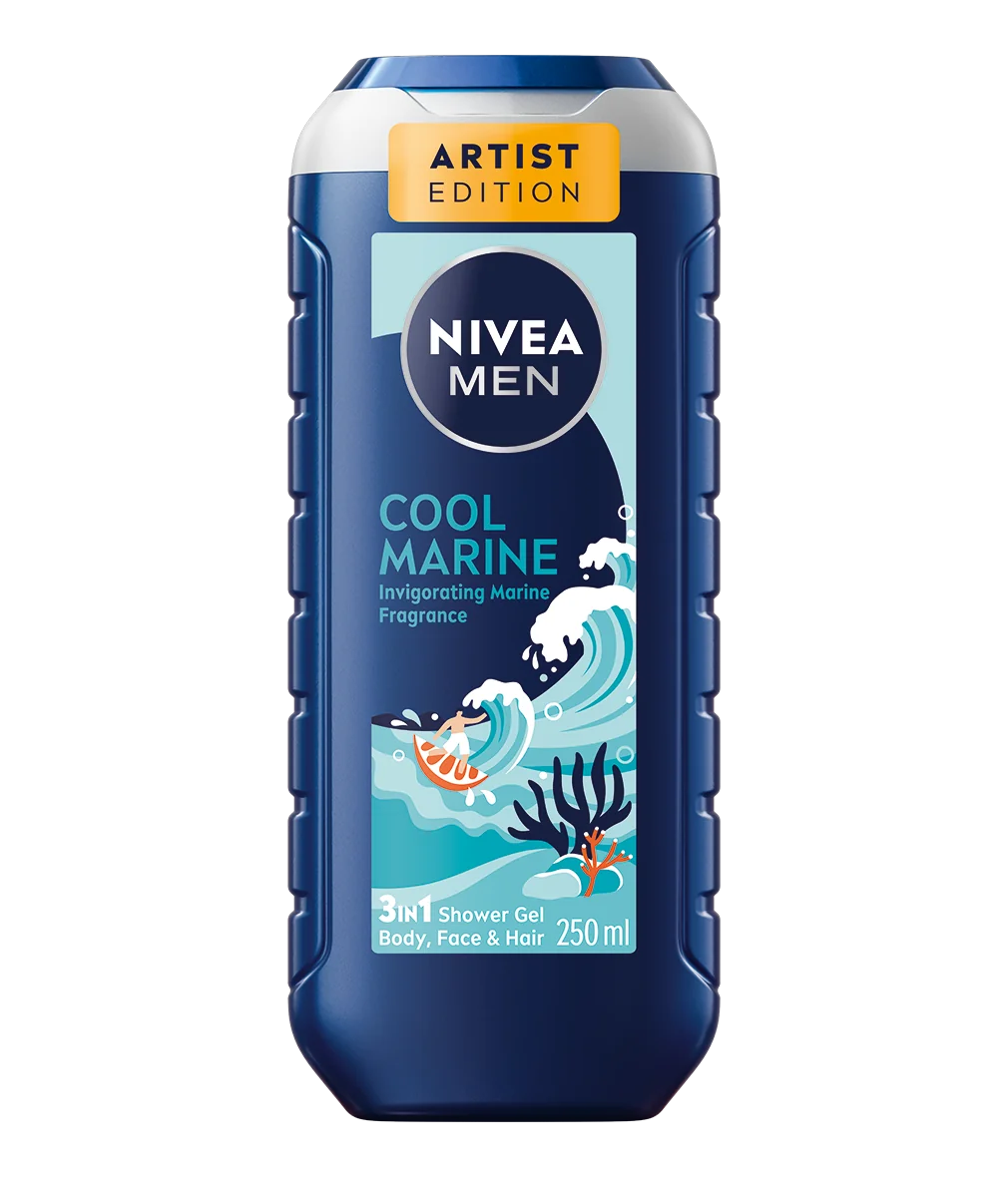 Gel de dus editie limitata Ultra Charge, 250ml, Nivea