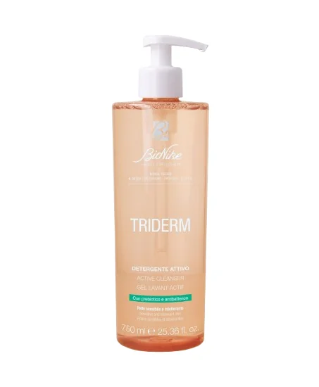 Gel de curatare activ cu prebiotic si ingredient antibacterian, Triderm, 750ml, Bionike