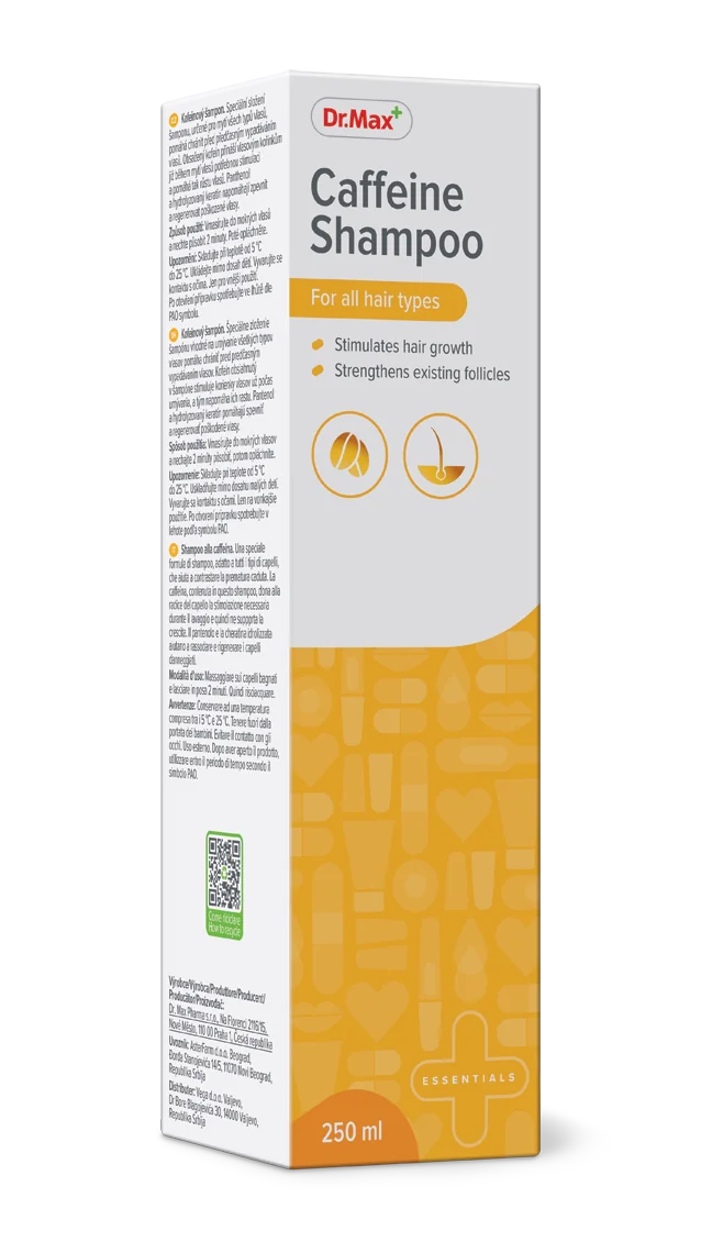 Dr. Max Sampon cu cafeina, 250ml