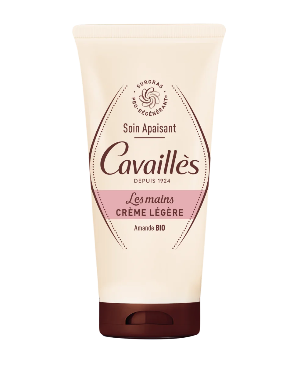 Crema pentru maini lejera cu migdale bio, 50ml, Cavailles