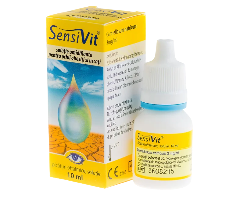 Sensivit picaturi oftalmice, 10ml, Unimed Pharma