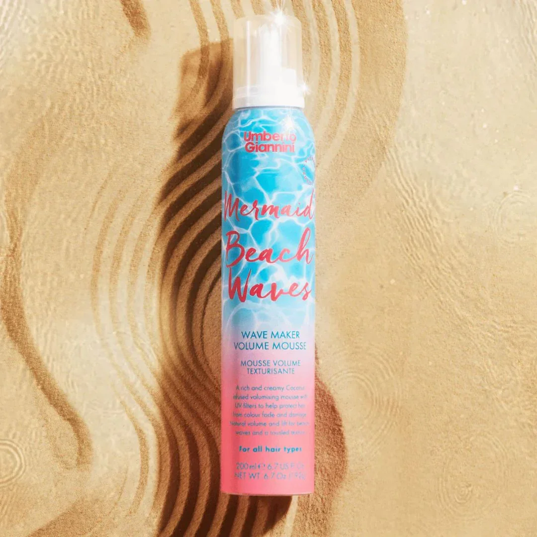 Spuma pentru volum si texturarea parului Mermaid Beach Waves, 200ml, Umberto Giannini