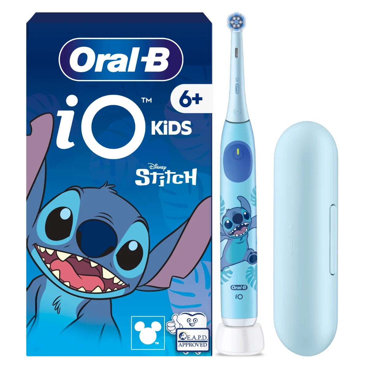 Periuta de dinti electrica pentru copii Stitch iO, 1 buacta, Oral-B