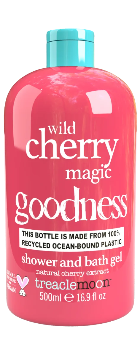Gel de dus Wild Cherry Magic, 500ml, Treaclemoon