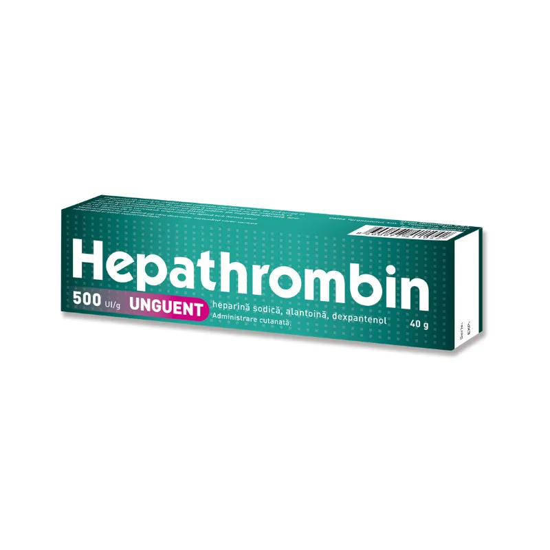 Hepathrombin unguent 500 UI/g, 40 g, Hemofarm